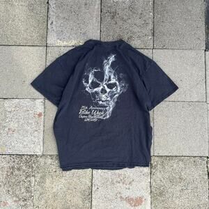 75th Daytona Anniversary Skull Smoke Graphic Beach Florida Rally